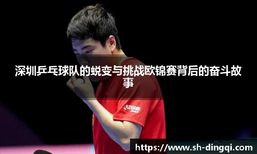 深圳乒乓球队的蜕变与挑战欧锦赛背后的奋斗故事